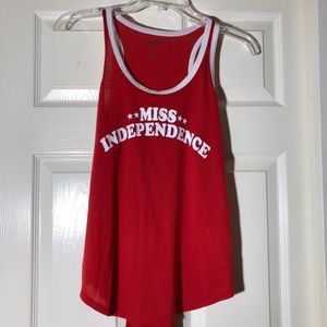 “Miss Independence” tank